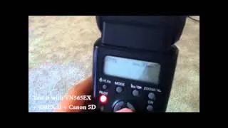 YongNuo ST-E2 Speedlite Transmitter: Unboxing + Test with Canon 5D