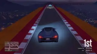 GTA 5 IMPOSSIBLE CITY SKY RACE!!
