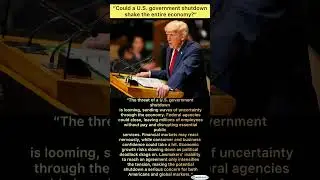&ldquo;U.S. Government Shutdown 2025: Economic Chaos Ahead?&rdquo; #breakingnews #news #usa #chaos #shutdown 