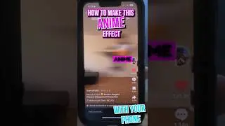 Create viral anime fx like @DaveArditoVerse with your phone 📱 #anime #vfx #tutorial