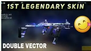 Upcoming New legendary gun skin for vector || freefire || first legendary skin for vector...❤️
