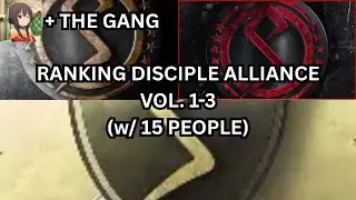 RANKING DISCIPLE ALLIANCE VOL. 1-3 (w/ 15 people)