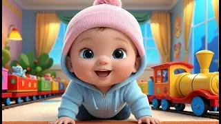 Toy Train Color Ride | Fun Learning & Action Song for Toddlers