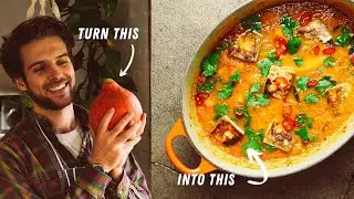 Thai Red Squash Curry (Easy Vegan Autumn/Winter Recipe)