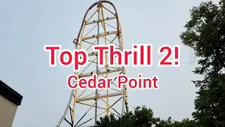 We Watched The First Support Beam For Top Thrill 2 Being Placed!