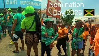 JLP vs PNP 🇯🇲 | Nomination Day JAMAICA 2025