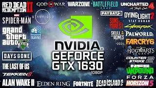 GeForce GTX 1630 in 2024 - Test in 27 Games (1080p)