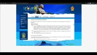 How To Apply ETA (Electronic Travel Authorization ) Business Visa To Travel To Sri Lanka In Hindi
