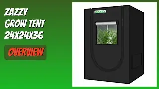 REVIEW (2026): Zazzy Grow Tent 24x24x36. Features