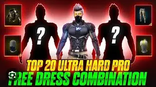 Free Fire Max Top 20 Ultra Pro Dress Combination 🤯🙀