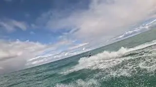 Jet Ski Tina at Isle Verde in Puerto Rico