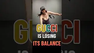 How GUCCI is FALLING behind in luxury industry #shorts #business #education #luxury #gucci #economy