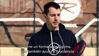 Pablo Aym&agrave; nous dit pourquoi il joue avec la F550 Rossignol Padel
