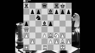 Mikhail Botvinnik vs Lajos Portisch, Monte Carlo MNC, 10.04.1968