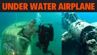 10 Most Unusual Things Found Underwater | Underwater plane wreck | Under Water Drone airplane