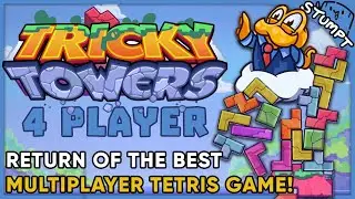 The BEST Multiplayer Tetris Game!! - Tricky Towers [Patron Pick!]