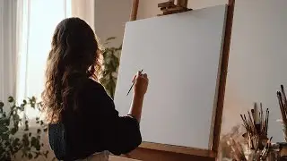 This Winter Scene Will Melt Your Heart ❄️| Easy Acrylic Painting Tutorial #517