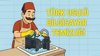 T&uuml;rk Usul&uuml; Bilgisayar Kasa Temizliği 💻 | Fan, Termal Macun, PSU, Ekran Kartı, RAM Hepsi Temizlendi!