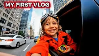 Tommy's City Safari: 5-Year-Old Explorer Takes on Urban Wonders! 🚀🏙️