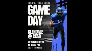 Claysburg-Kimmel Vs Glendale Football
