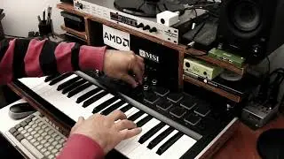 Ploytec PL2 Leukos analog synth Behringer Motor49 Digitech DSP128+ Echo  Digital ECHO2 Superteclados