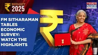 Budget 2025: FM Sitharaman Tables Economic Survey| Watch Parliament Highlights| Eye On India's GDP