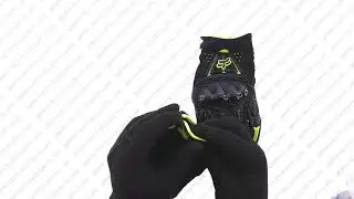 Перчатки   FOX   BOMBER   mod:055, size:XL, черно-зеленые...