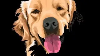 Dog art , procreate, digital art