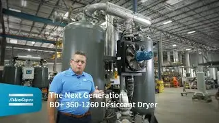 Новое поколение: адсорбционный осушитель BD+ 360-1260 | Atlas Copco Compressors