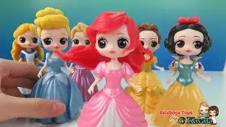 Princess Magiclip Dolls and colorful dresses