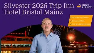 Silvester 2025 im Trip Inn Hotel Bristol Mainz &ndash; Rhein-Schifffahrt & Feuerwerk