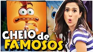 ESTRAGARAM A DUBLAGEM DE DIVERTIDA MENTE 2 (2024)? MUITOS FAMOSOS DUBLANDO os PERSONAGENS!