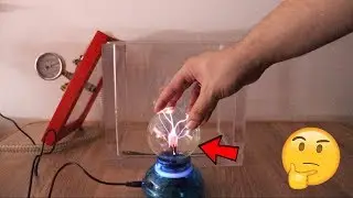 Plasma Ball in Vacuum Chamber | What happens ? | Freaky Guys