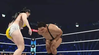 Andre The Giant VS Liv Morgan Massive Fight In Wrestle Mania WWE #trending #viral #wwe #viralvideo