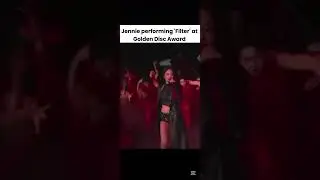 JENNIE'S Filter Performance At GDA Was Speechless🔥❤️!! #GDA #Jennie #Filter #Updates