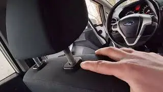 How to remove headrest in Ford Fiesta MK7?