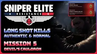 Sniper Elite Resistance - Mission 5: Devil's Cauldron (Long Shot Gold Medals)