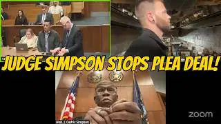 Judge Simpson&rsquo;s Morning Docket: Urgent Pleas, Surprising Dismissals & Real Court Tension