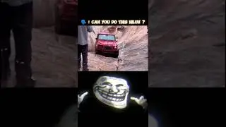 Troll Face 😈 || Toyota Hilux 💀 || Strength Test ☠️ - Crazycrhb | #shorts