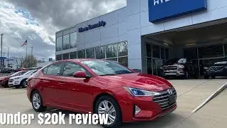 Обзор Hyundai Elantra SEL 2020 года