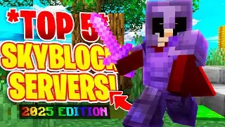 TOP 5 SKYBLOCK SERVERS of 2024 | Best Minecraft Skyblock | 1.8/1.19/1.20/1.21