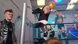 Pure Filth’s Tattooed Enforcer, Sage Valentine vs Young Lion, the NXG NIPW Wrestling master
