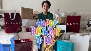 Unboxing Gucci and Birthday Gifts 🎁 