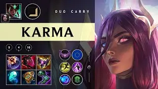 Karma Carry vs Miss Fortune - EUW Master Patch 25.24