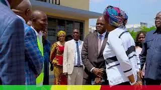 Visite des infrastructures du CFCO à Brazzaville par Mme le Ministre Ingrid Ebouka-Babackas