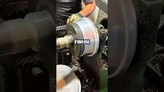 How a flat metal disk becomes a bowl 🤯 #oddlysatisfying