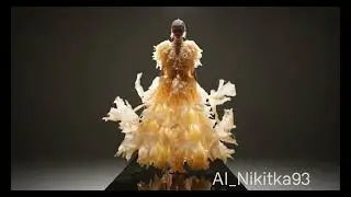 Flora Couture: The Obsidian Runway (AI-Generated Fashion Film by VEO 3)