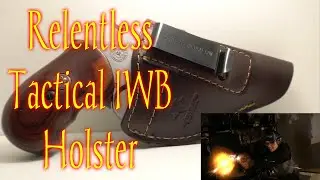 Relentless Tactical Defender Leather IWB Holster for Snub Nose Revolvers