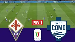 🔴 In Diretta : Fiorentina vs Como | Coppa Italia 2025/26 | Streaming completo della partita