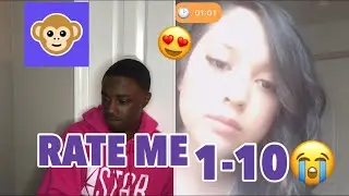 TELLING GIRLS TO RATE ME 1-10 ON THE MONKEY APP 🐵❤️